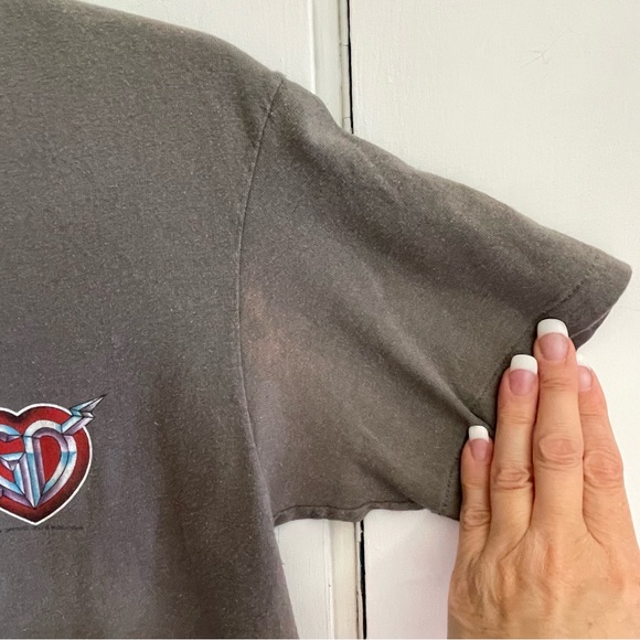 Vintage 1986 Grateful Dead Spring Tour T-shirt Band Tee Single Stitch USA - Picture 9 of 12